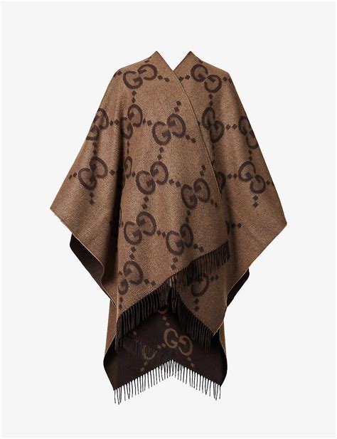 fake gucci poncho|gucci poncho women's.